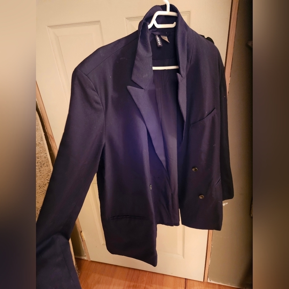 Black blazer size lg